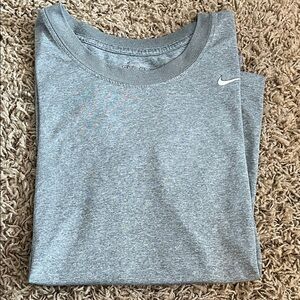 Nike Heather Gray Athletic Tee